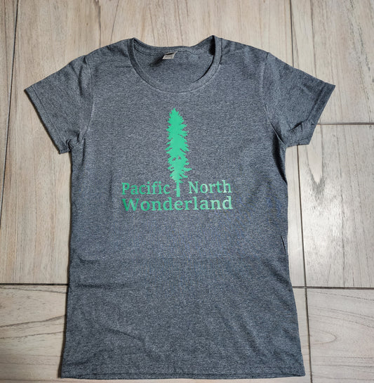 Pacific North Wonderland tshirt — Women's